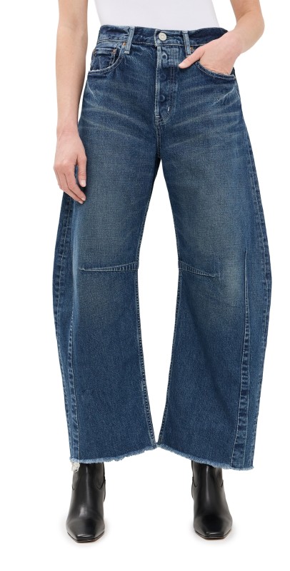 MOUSSY VINTAGE MV Duclay Cocoon Pants Blue