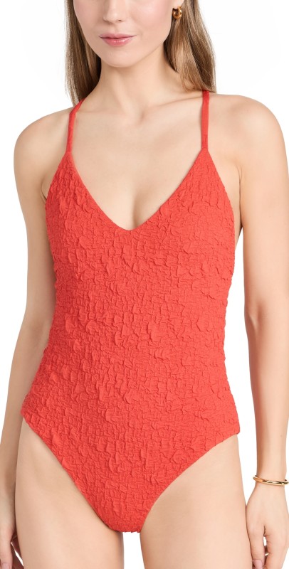 MARA HOFFMAN Emma One Piece Red