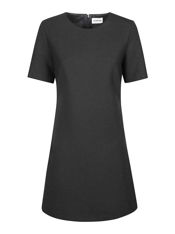 P. A.R. O.S. H. Robe Courte - Noir