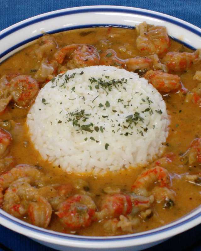 Family Sized Crawfish Etouffee
