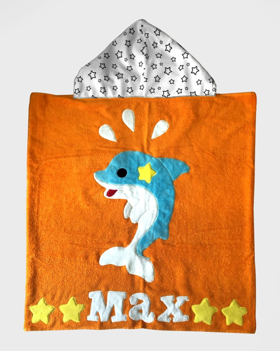 Kid's My Friend Flip Hooded Towel, Personalized
