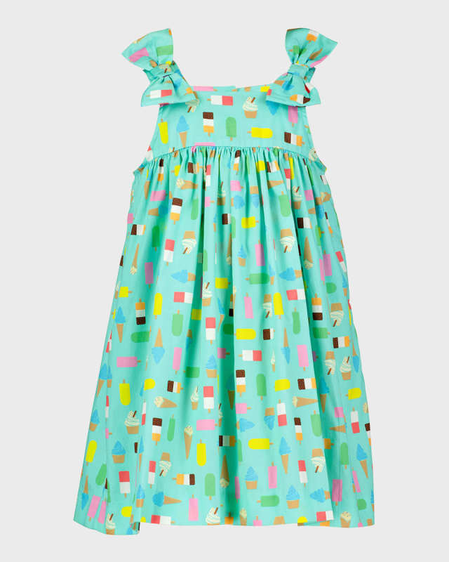 Girl's Ice Lolly-Print Sleeveless Sundress, Size 2-