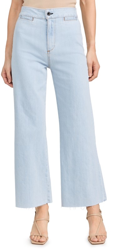 ASKK NY Crop Brighton Jeans Bleach