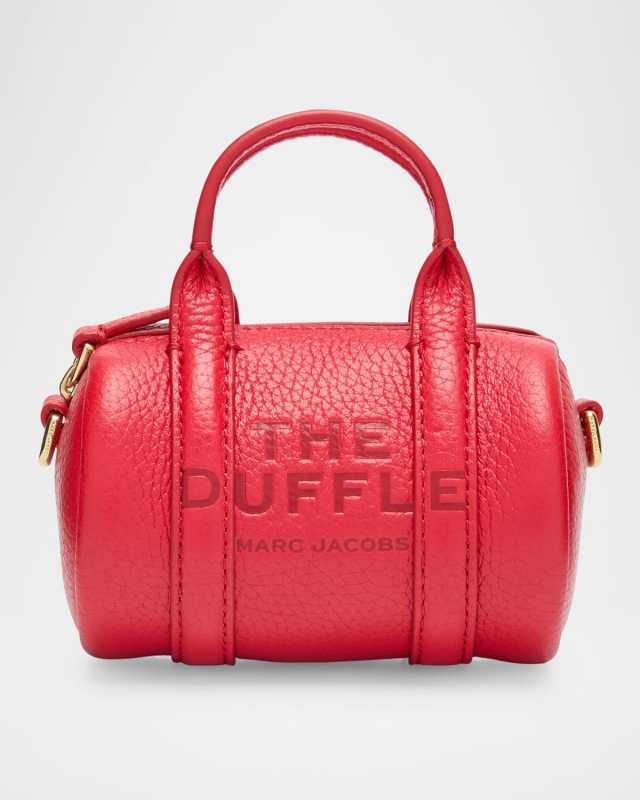The Leather Nano Duffle Crossbody Bag