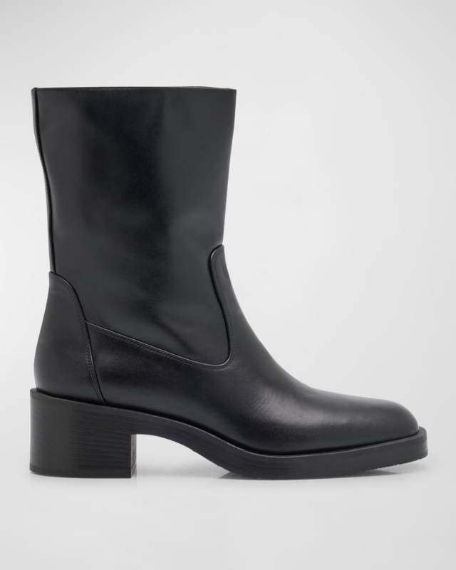Kaia Calfskin Ankle Boots