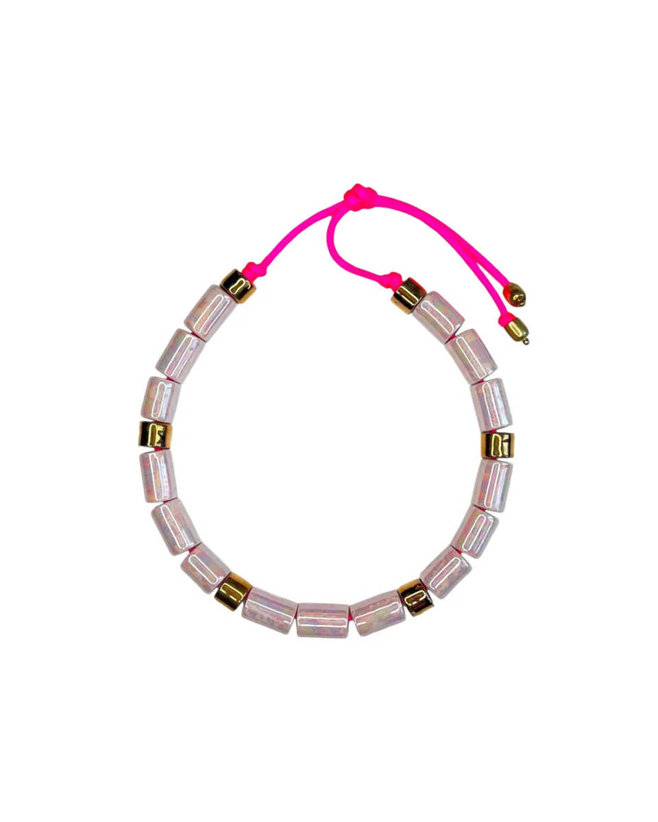 Quartz and Karat Candy Necklac