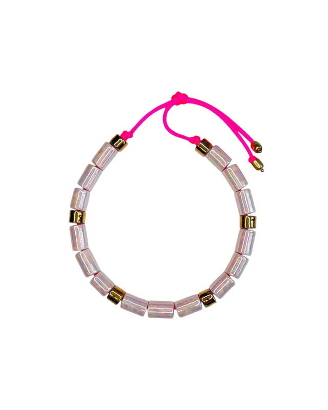 Quartz and Karat Candy Necklac