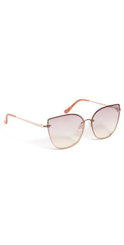 AIRE Amor Sunglasses Bright Gold Shimmer