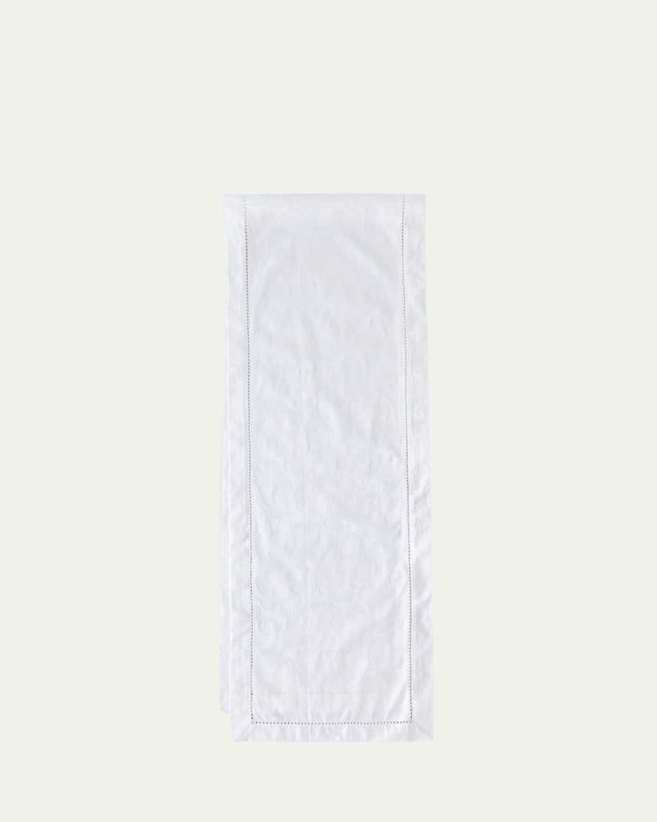 Acanthus Jacquard Table Runner, 15" x 108"