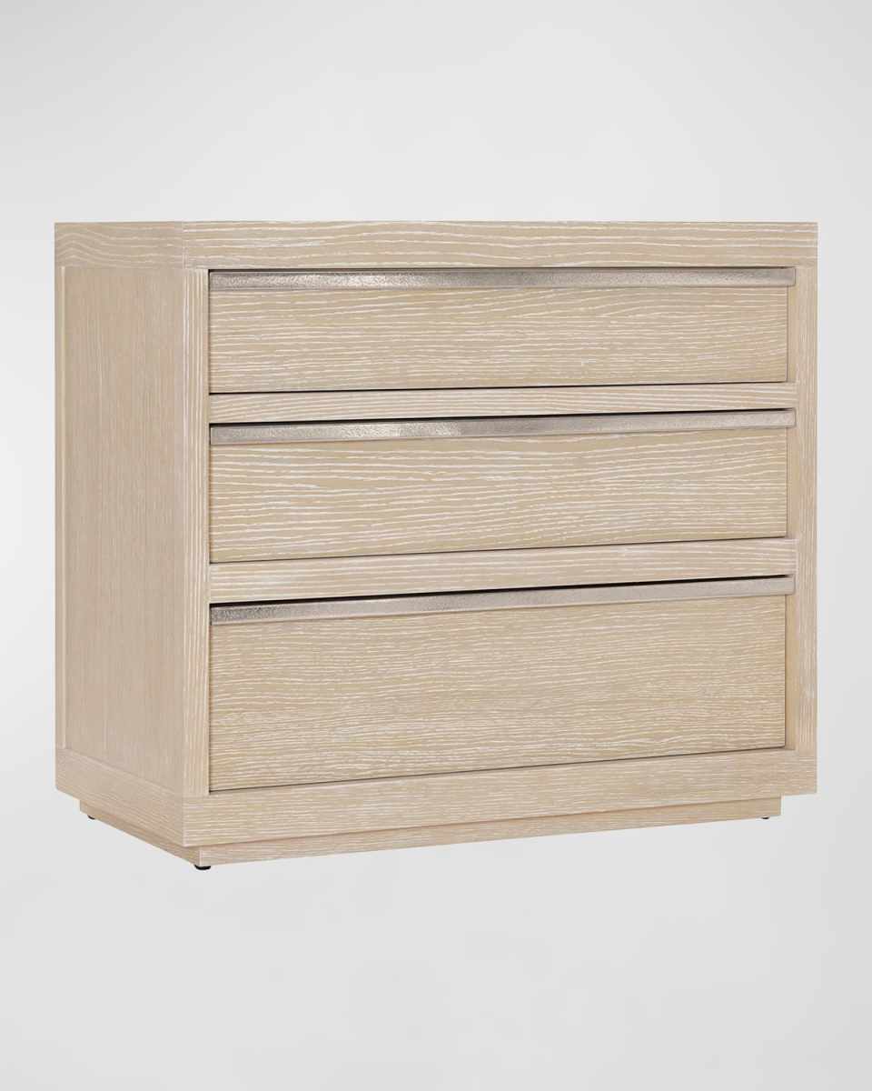 Solaria 3-Drawer Nightstand