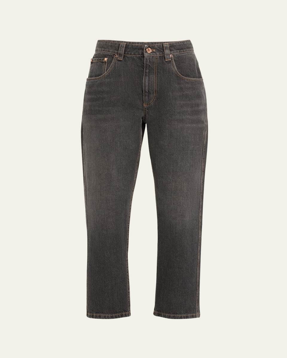 Skinny Leg Denim Pants