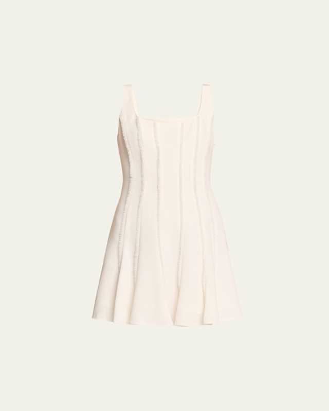 Brantley Cutout Back Scoop-Neck Fit & Flare Mini Dress
