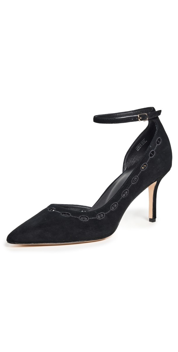 L'AGENCE Cezanne Pumps Black Suede