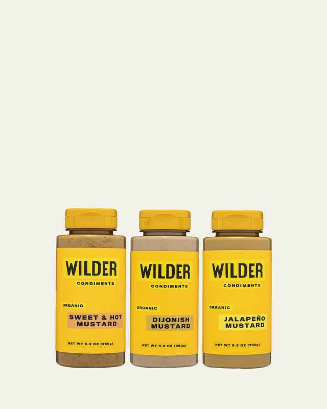 Organic Mustard Trio