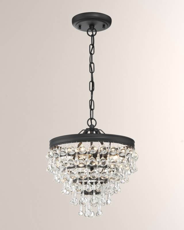 Calypso 3-Light Crystal Mini Chandelier