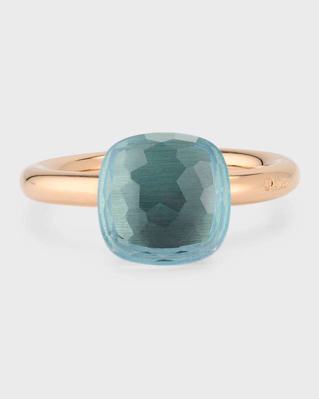 Nudo 18K Rose Gold Classic Gemstone Ring