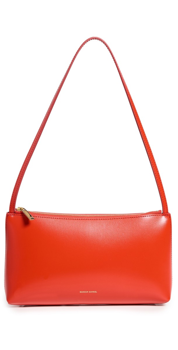 Mansur Gavriel Gaia Shoulder Bag Poppy