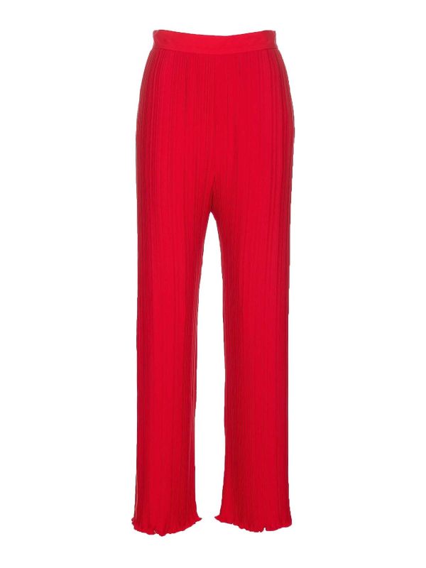 Lanvin Pantalons Décontractés - Rouge