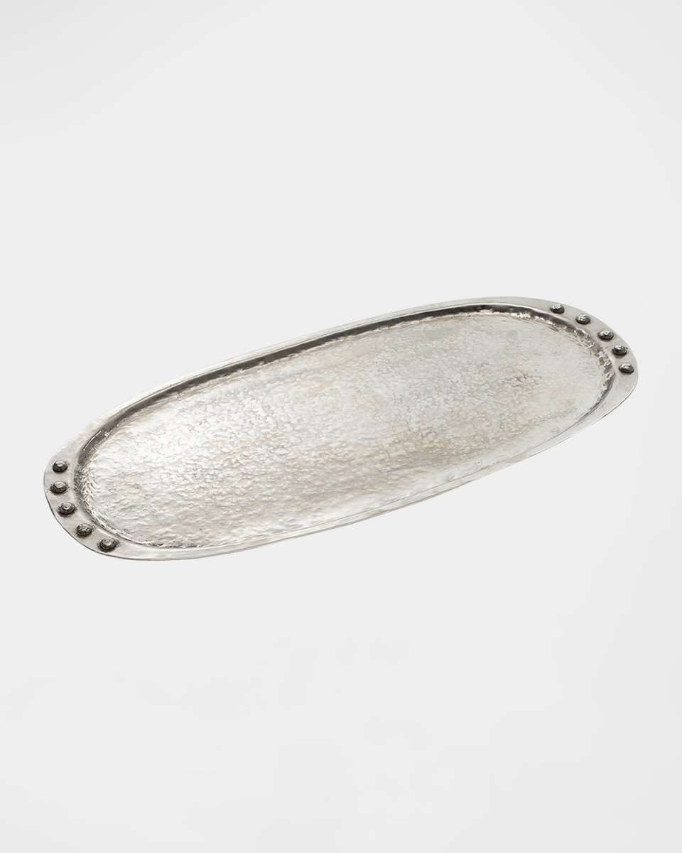 Ovalarga XL Nickel Tray