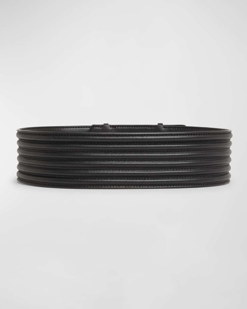 Padded Leather Belt