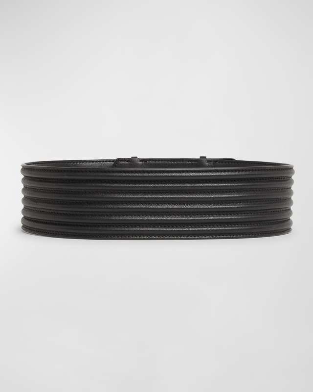 Padded Leather Belt