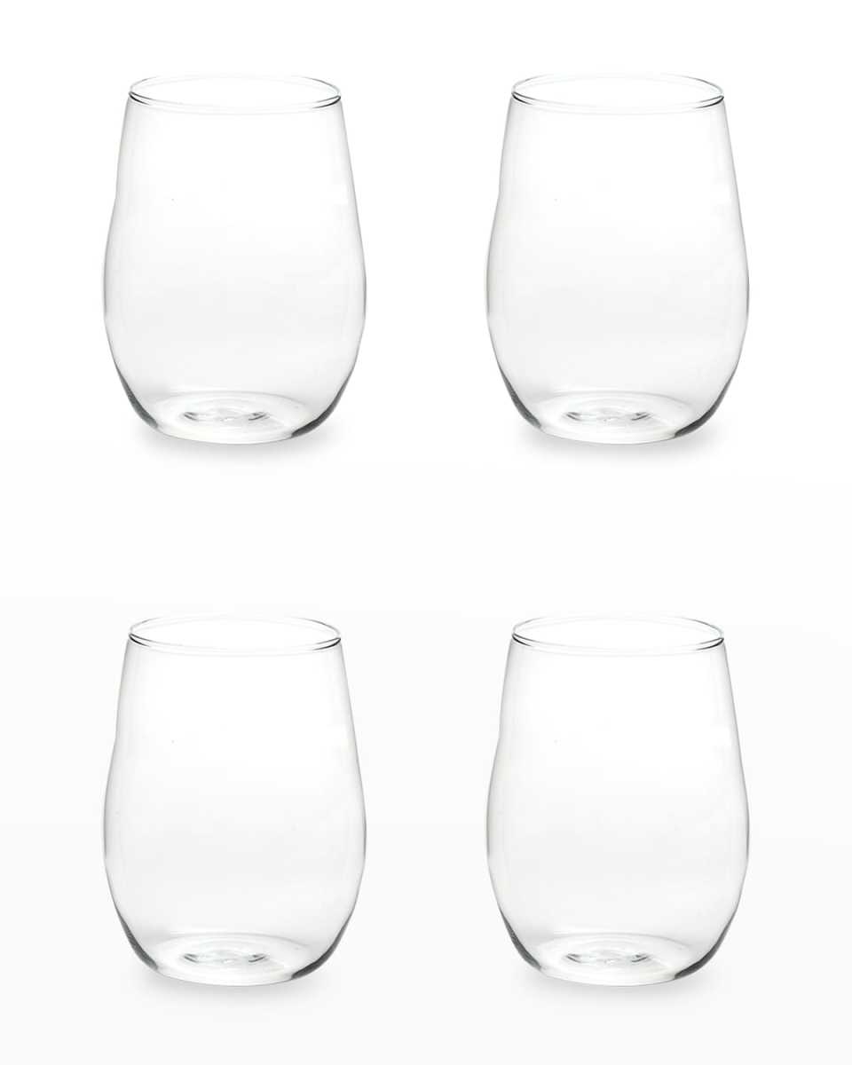 Farm To Table Stemless Wine Glasses, Set of 4