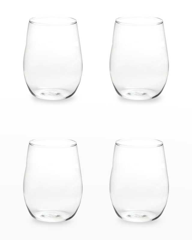 Farm To Table Stemless Wine Glasses, Set of 4