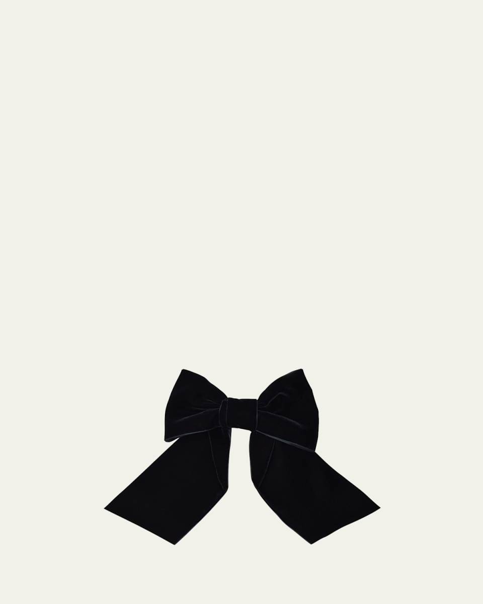 Faustine Silk-Blend Bow