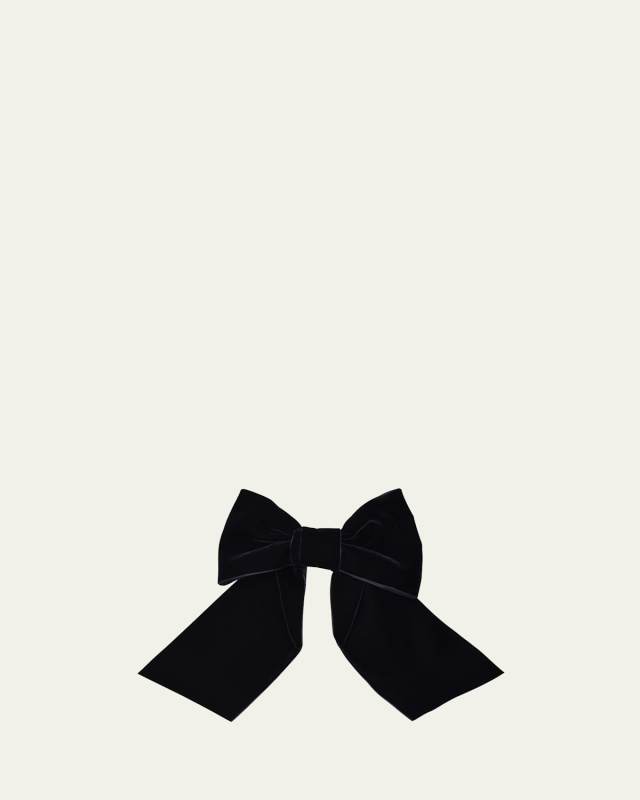 Faustine Silk-Blend Bow