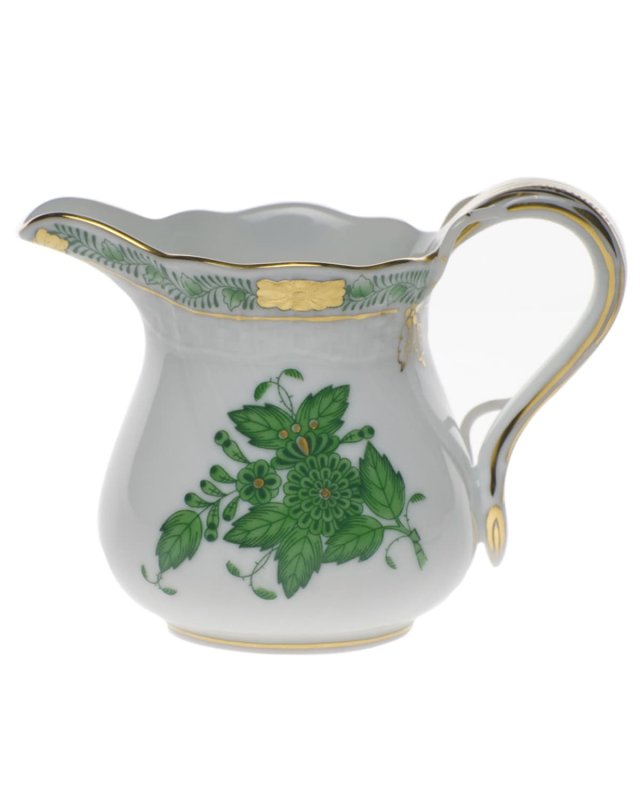Chinese Bouquet Green Creamer