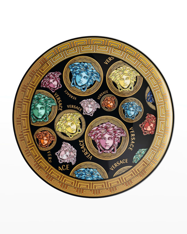 Medusa Amplified Multicolor Bread & Butter Plate