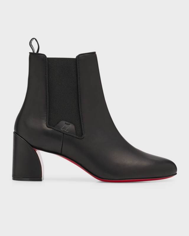 Turelastic Red Sole Calf Leather Boots