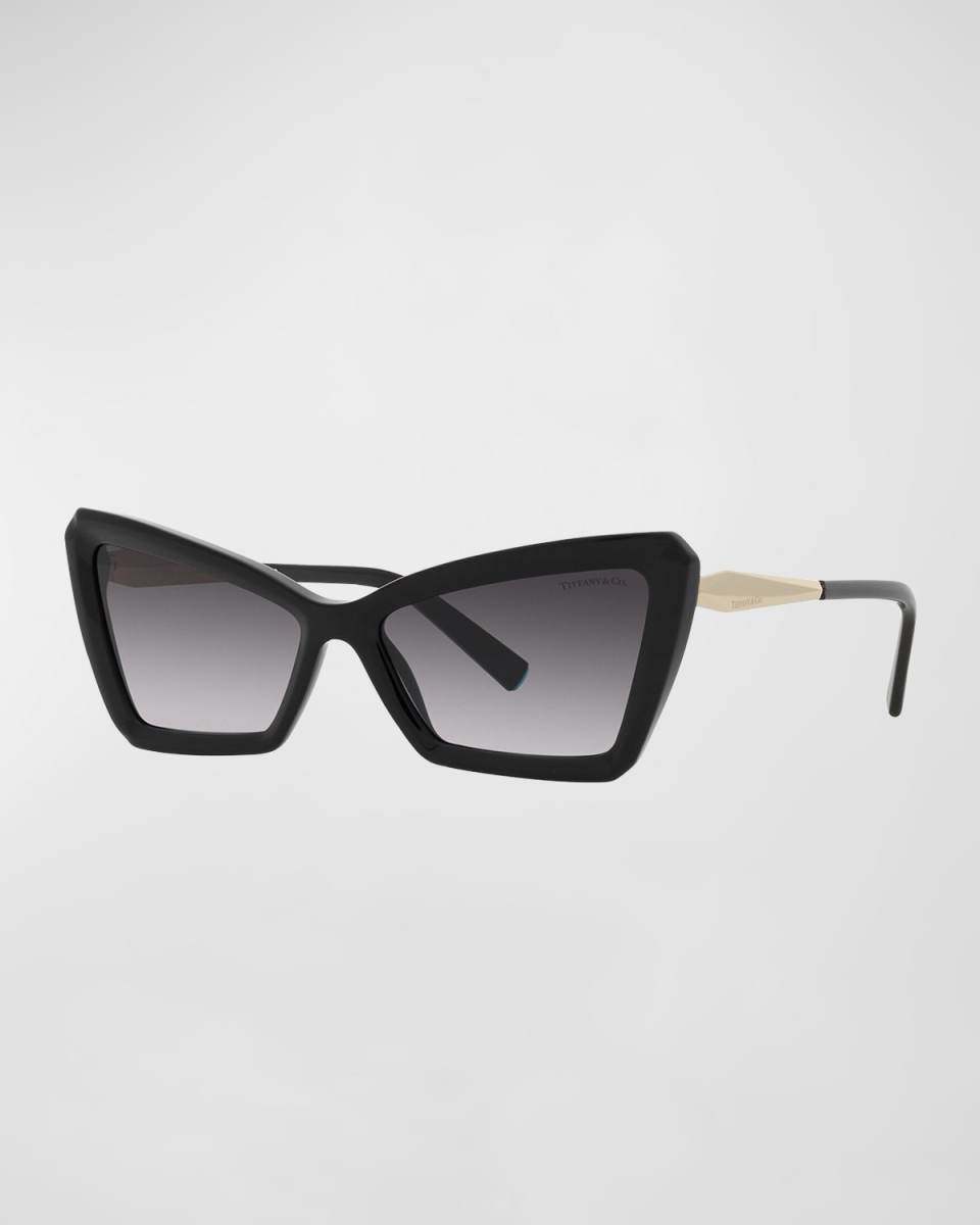 Gradient Acetate Cat-Eye Sunglasses