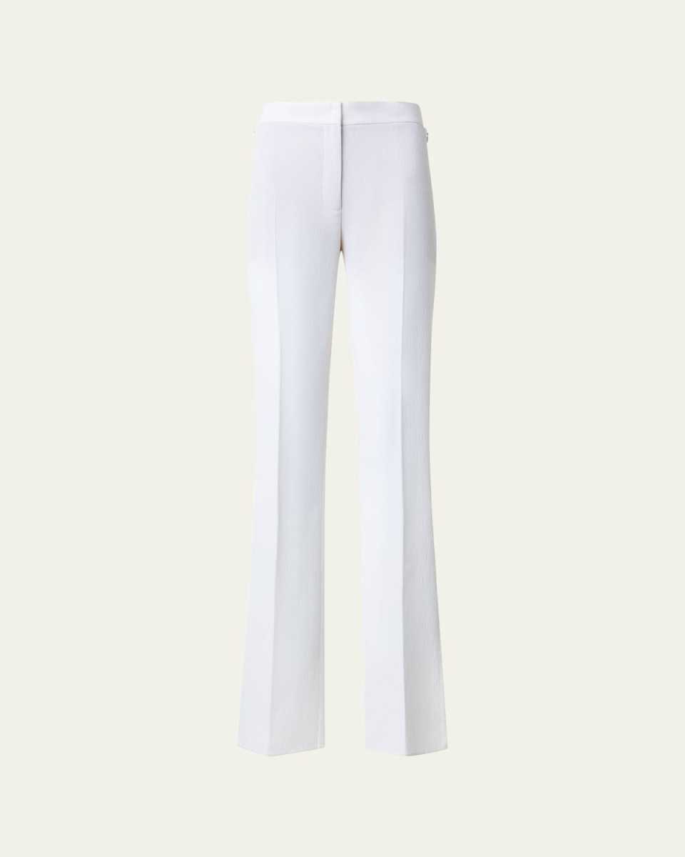 Carl Structured Silk-Blend Trousers
