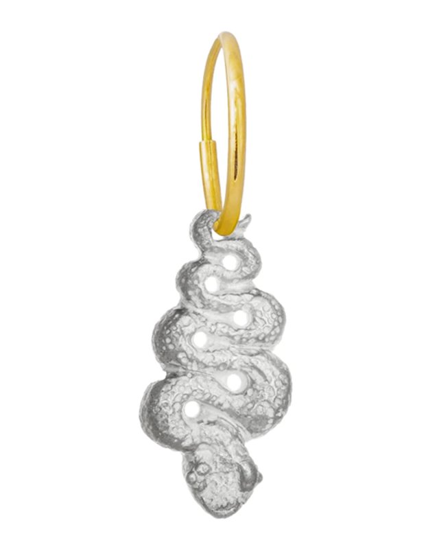 Serpent Drop Earring, Single
