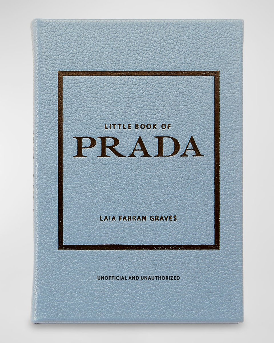 "Little Book of Prada" Leather Bound Book