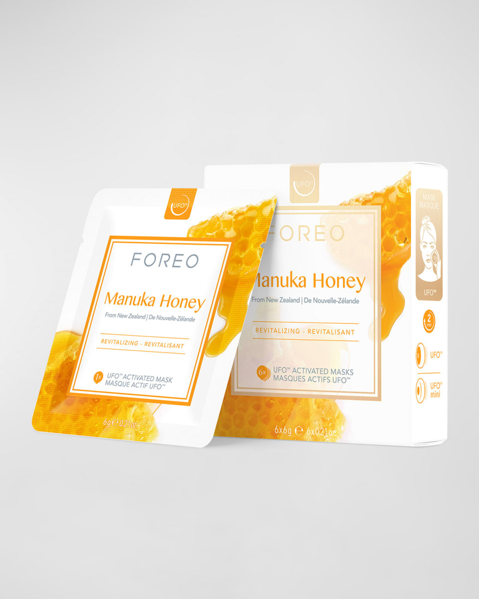 UFO Manuka Honey Revitalizing Mask, 6 Count