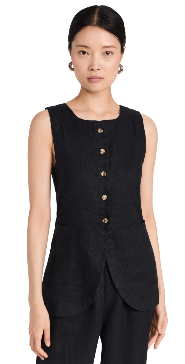POSSE Emma Vest Black