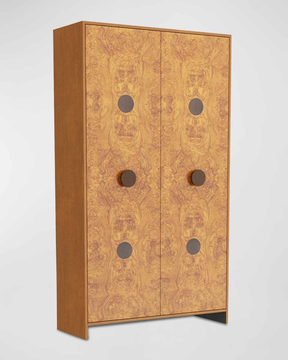 Rowsell Burl Oak Cabinet