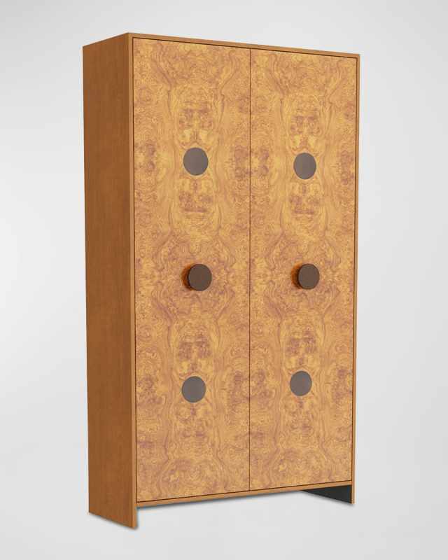 Rowsell Burl Oak Cabinet