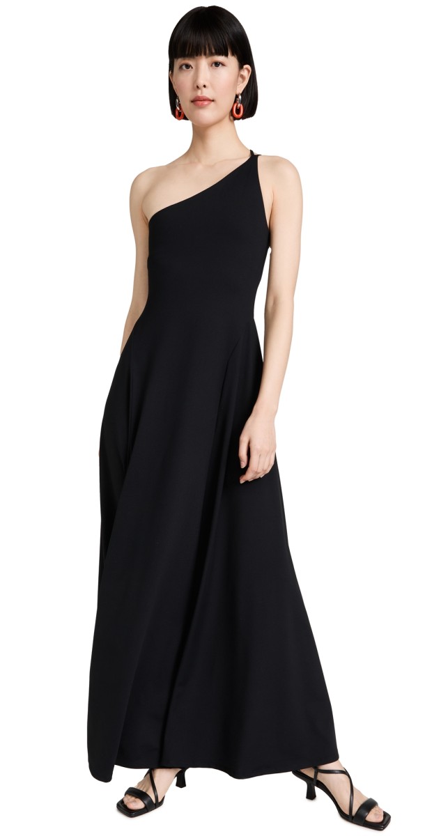 Susana Monaco Double String Dress Black
