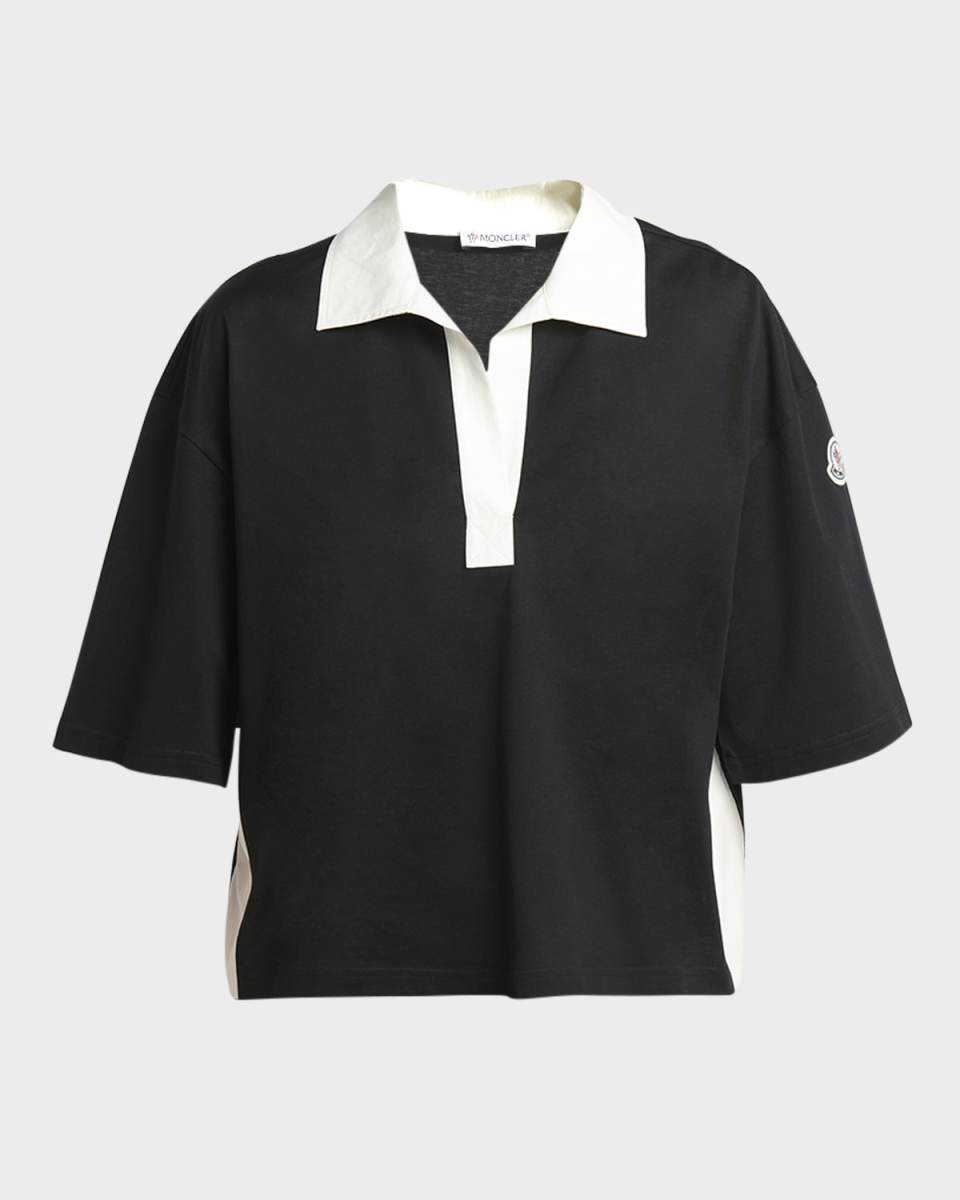 Short-Sleeve Colorblock Polo