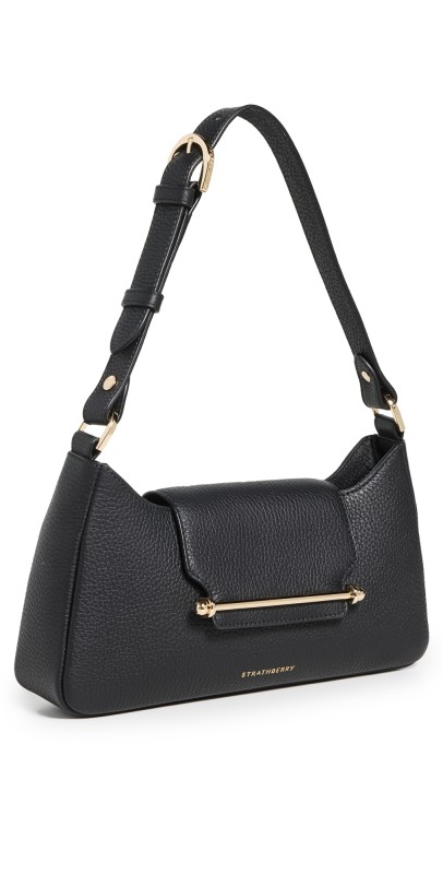Strathberry Multrees Omni Shoulder Bag Black