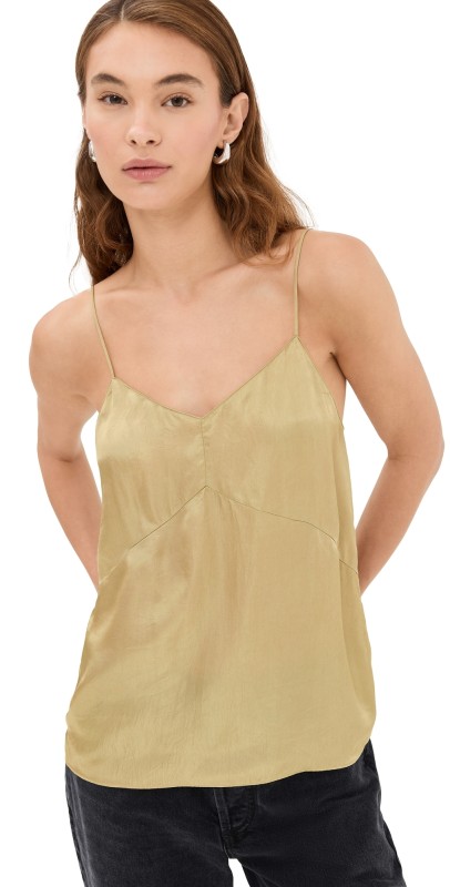 Tibi The Slip Cami Champagne
