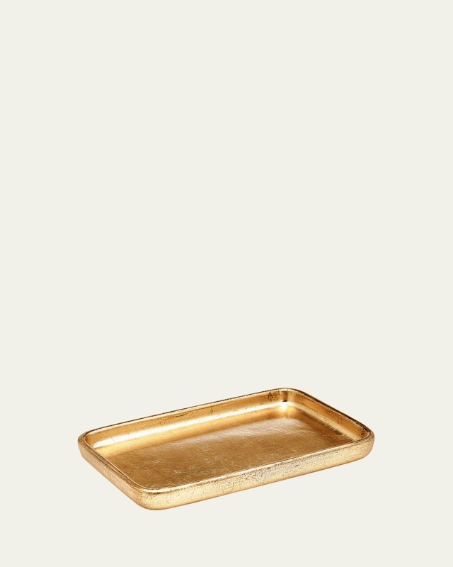 Ava Amenity Tray, Gold