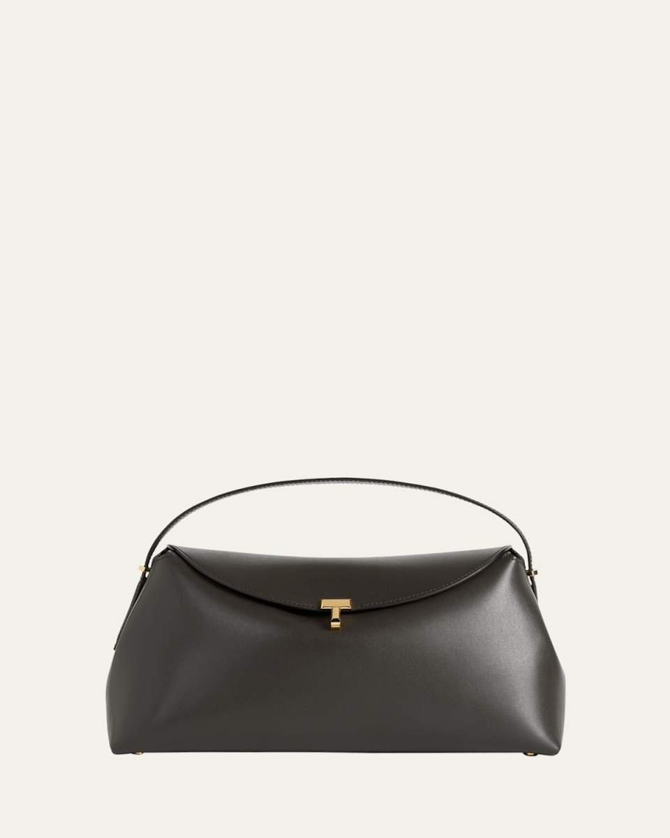 T-Lock Napa Leather Top-Handle Bag