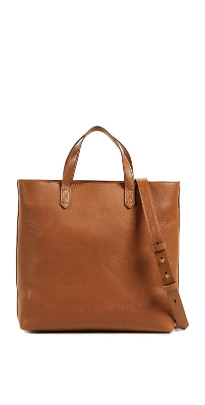 Madewell The Zip-Top Transport Crossbody English Saddle