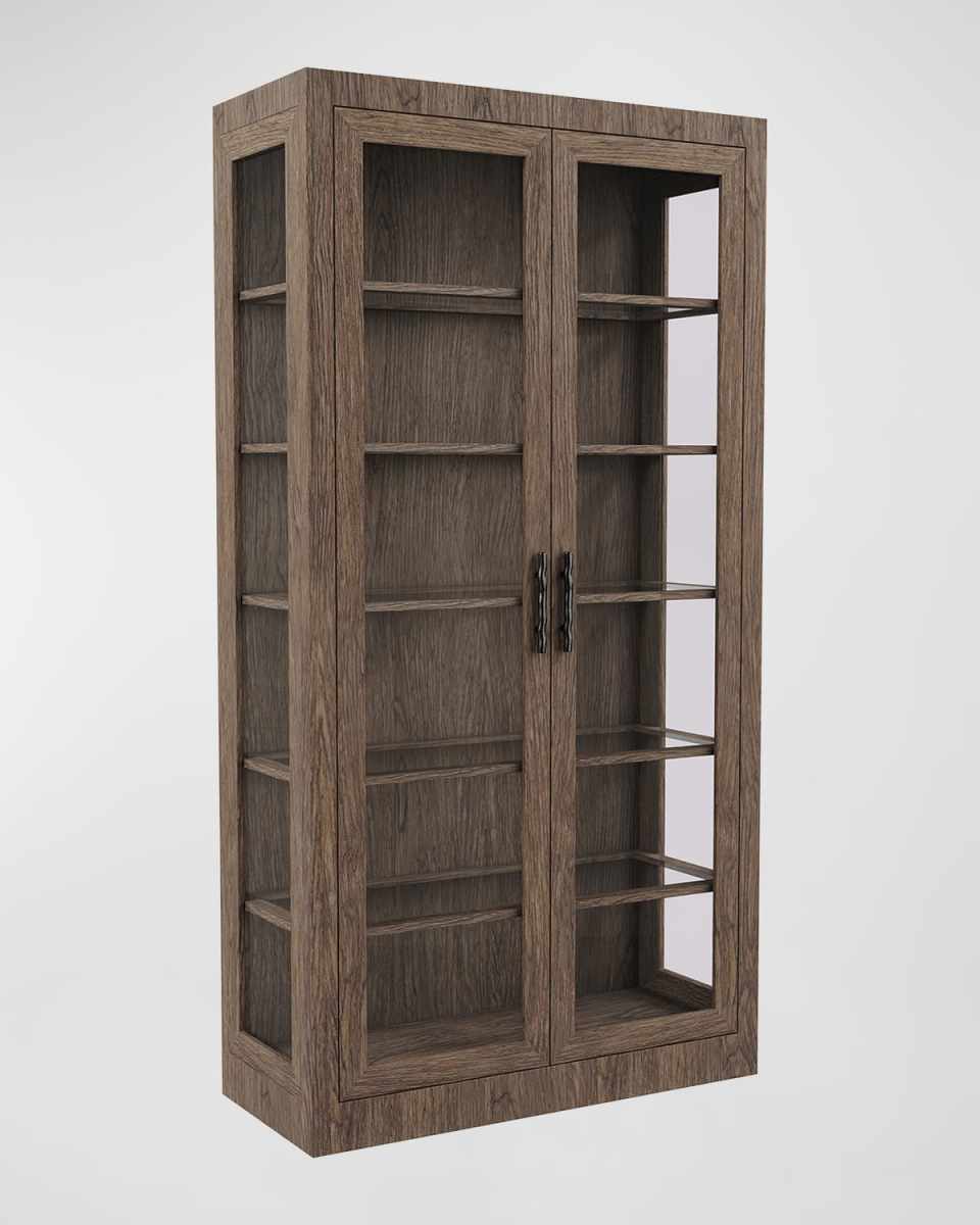 Casa Paros Lighted Display Cabinet