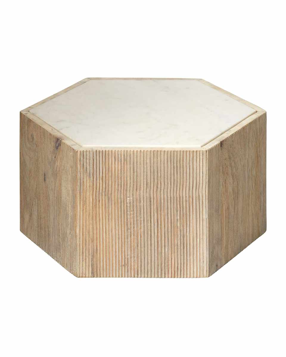 Small Argon Hexagon Side Tab