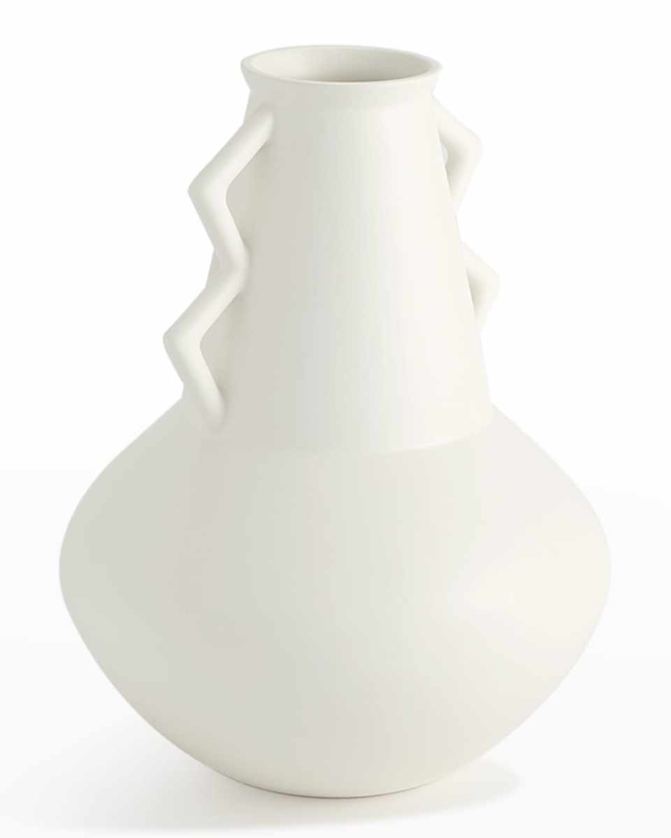 Crete Wide Decorative Vase - 14"T